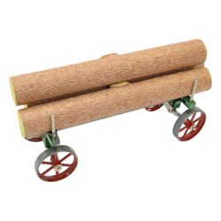 Mamod Steam Roller SR1a and Lumber Wagon, lumber wagon boxed