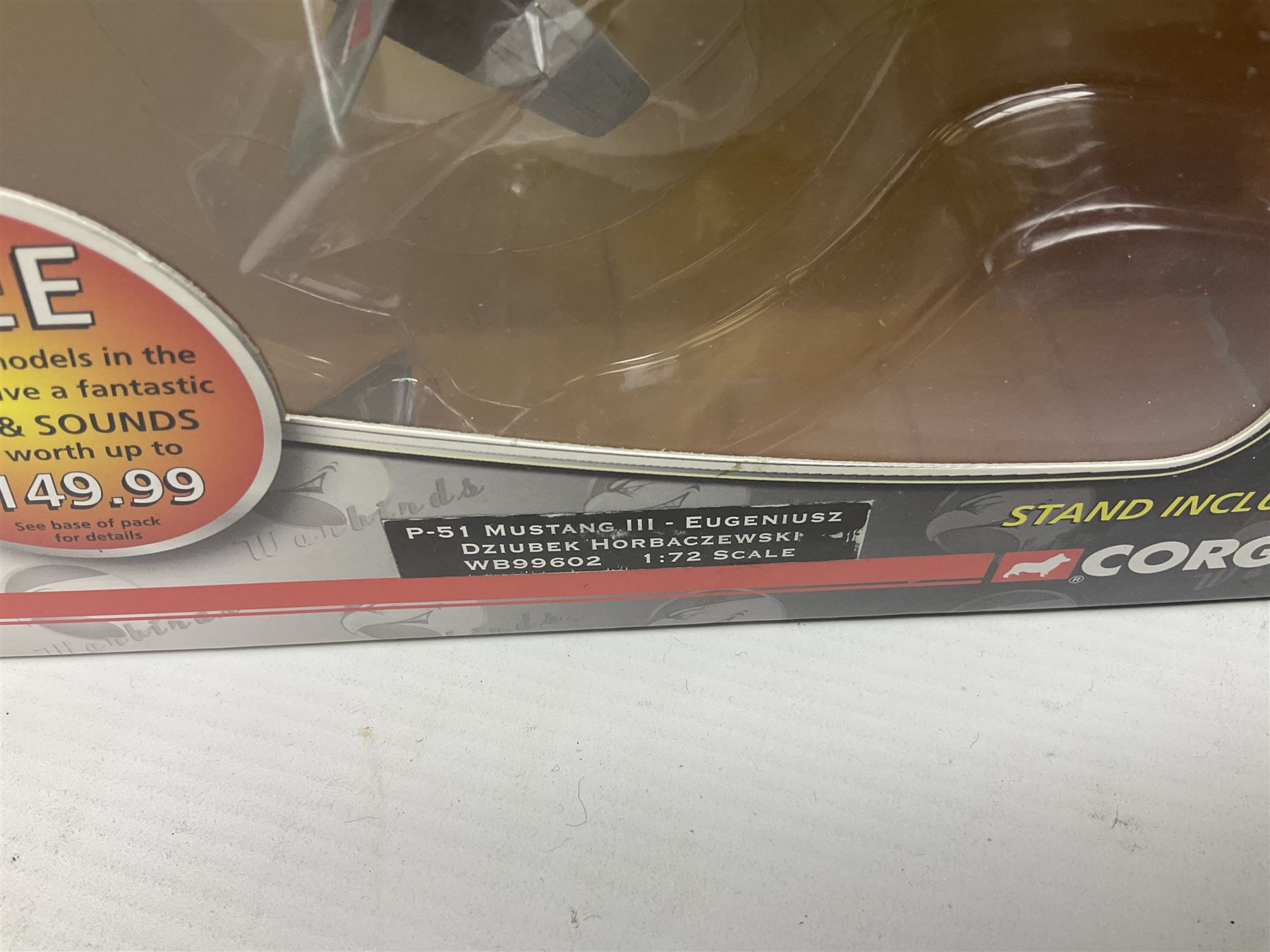 Corgi Aviation Archive Warbirds - seven series one and one series two, all boxed (8)