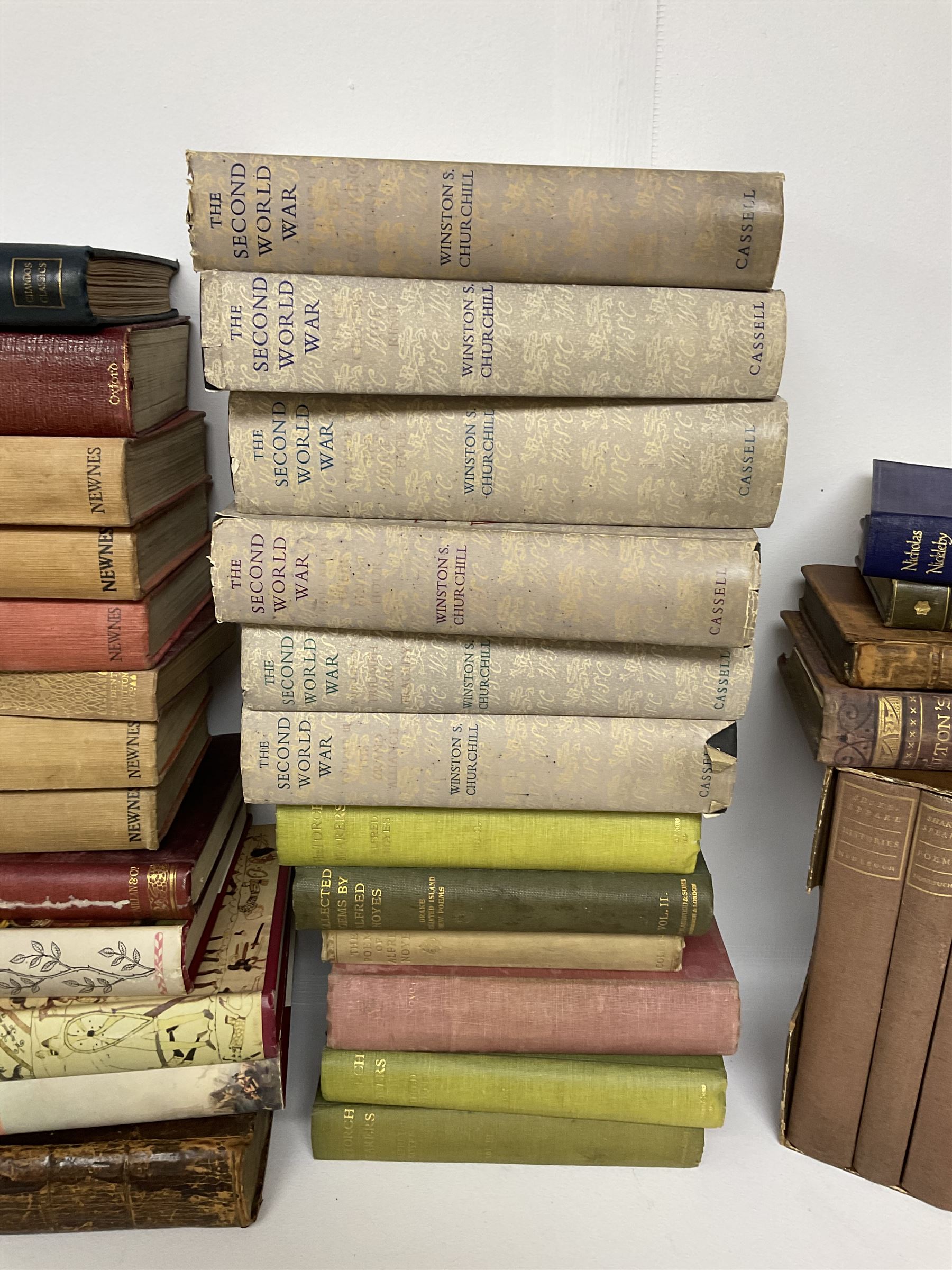 Kingsley, Charles; The Water-Babies, with coloured plates illustrated by Arthur A. Dixon, published by Ernest Nister, together with other predominantly cloth bound books including Shakespeare, Charles Dickens, Emerson’s Mechanics, etc