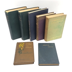  Parry Ernest J.: Cyclopaedia of Perfumery. 1925. Two volumes Donnan F.G.: Technical Aspects of Emulsions. 1935 Henslow T.G.W.: Gardens of Fragrance. 1934 Second edition McDonald Donald: Fragrant Flowers and Leaves. Ndc1895 and two other books on cosmetics and aromatics (7)  