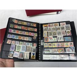 Great Britain and world stamps, including first day covers, Queen Elizabeth's Coronation and various others, examples from France, Germany, Ireland, Italy, Spain, Switzerland, Australia, New Zealand, etc, housed in various folders albums and loose