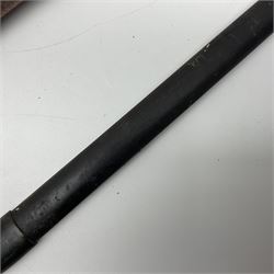 Reproduction WW2 German Luftwaffe officer's sword; and reproduction Japanese officer's sword katana (2)