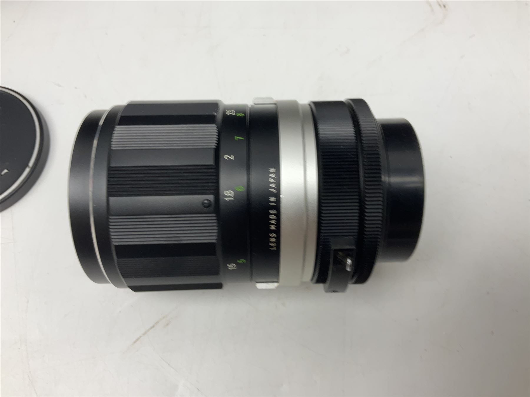 Four Zeiss Ikon camera bodies, to include, Contaflex Super B camera body, serial no. B31591, with 'Carl Zeiss Tessar 2.8/50 lens, serial no.3425553, Contaflex Super BC camera body, serial no. P81728, with 'Carl Zeiss Tessar 2.8/50' lens, serial no 4822280, etc, together with three cased lenses; 'Carl Zeiss Pro-Tessar 1:4 f=115mm' lens, serial no 3734740, 'Carl Zeiss Pr-Tessar 1:3.2 f=85mm' lens, serial no. 3647764 and 'Carl Zeiss Pr-Tessar 1:3.2 f=35mm' lens, and other Zeiss Ikon equipment 