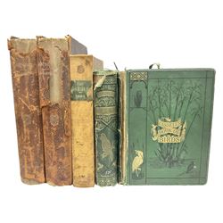 Jones, Thomas Rymer; Cassell's Book of Birds, London, Cassell, Petter & Galpin, volumes I & III, with coloured plates, Hamerton, Peter Gilbert; Landscape, London, Seeley & Co, two copies and The Garden An Illustrated Weekly Journal of Horticulture in all its Branches, London, with coloured plates  