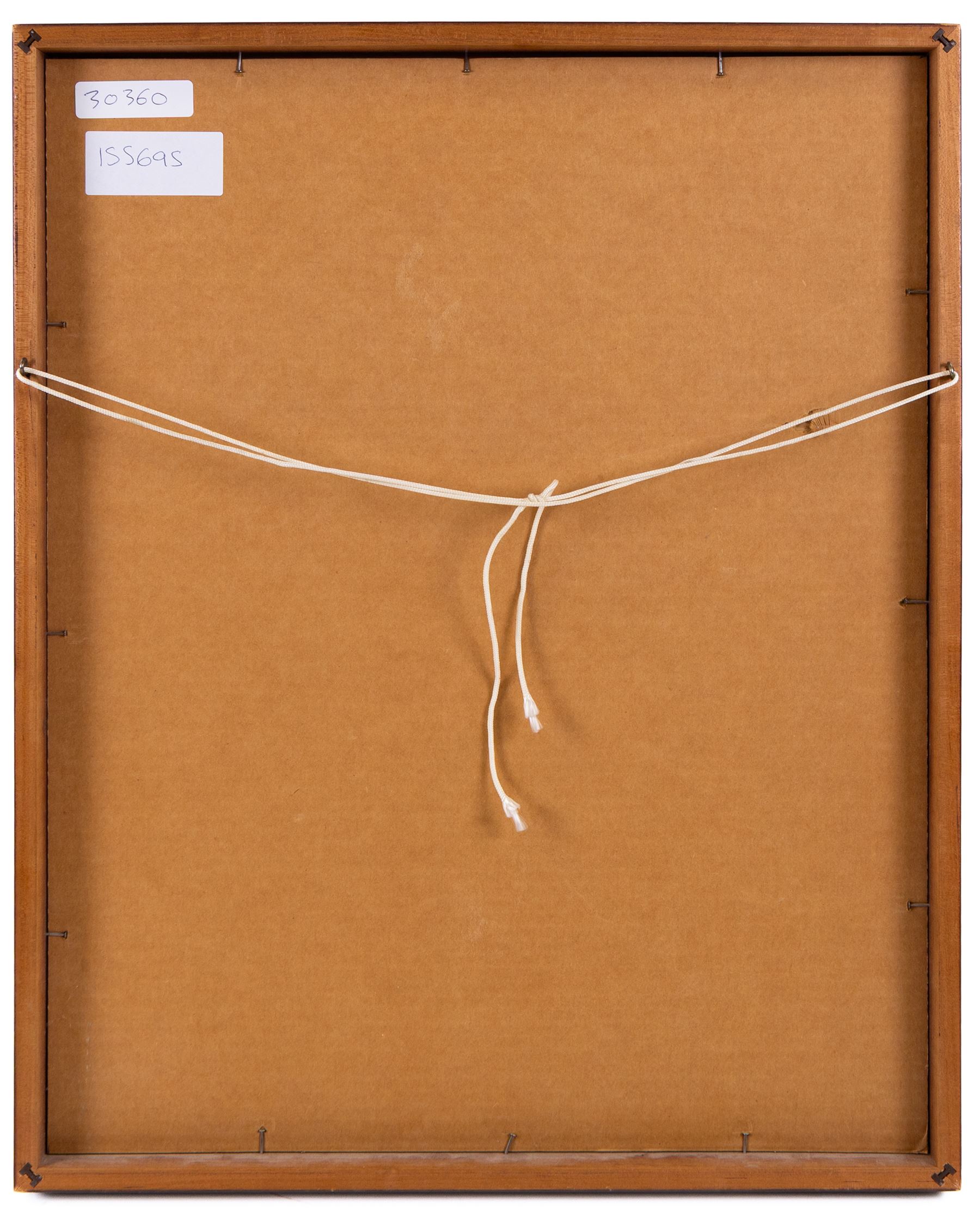 Roger Broer (American 1945-): Painted Faces - Tatanka Series, monotype signed and titled 32cm x 24cm