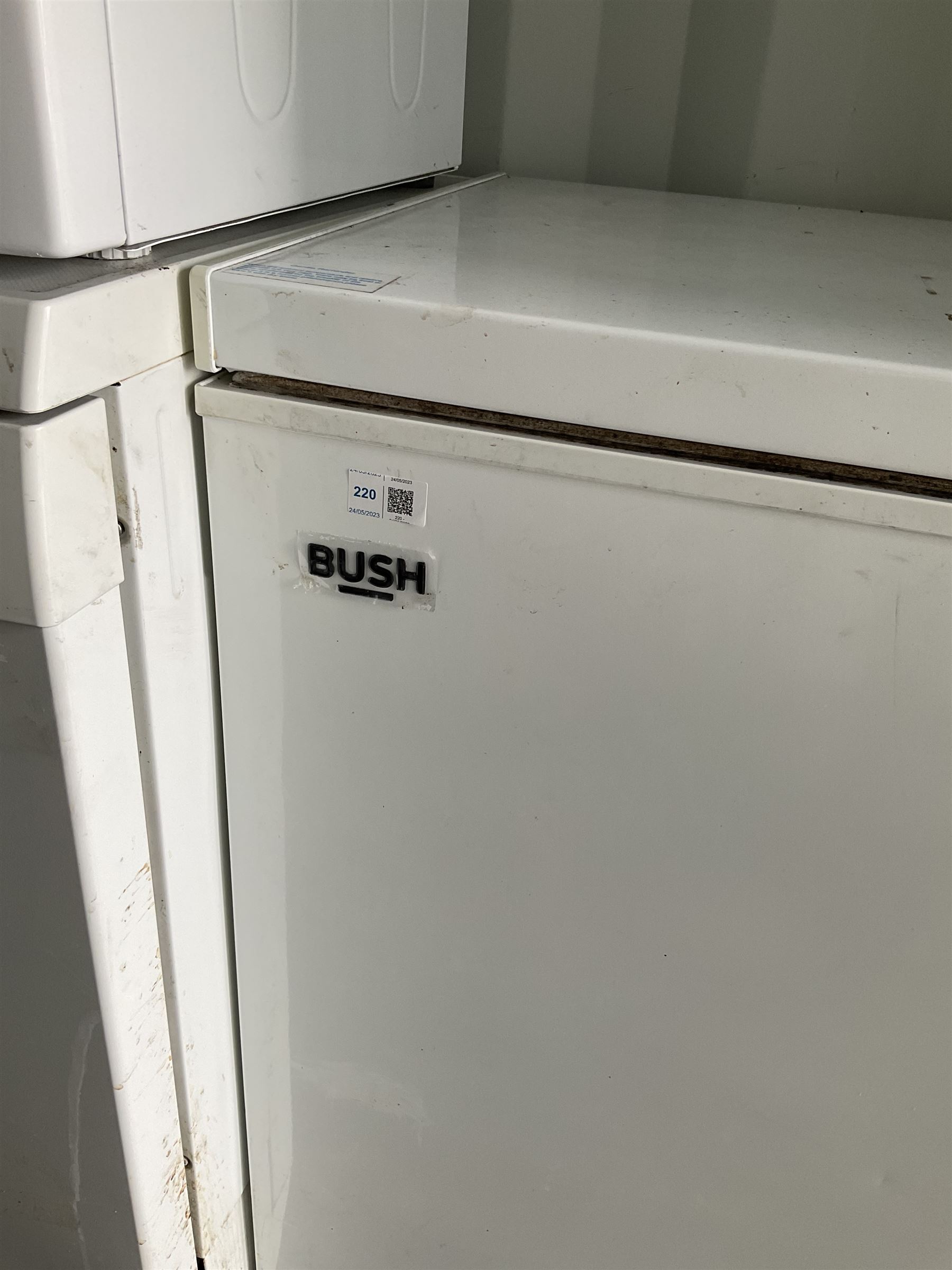 Bush chest freezer THIS LOT IS TO BE COLLECTED BY APPOINTMENT FROM