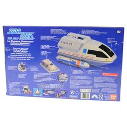 Three Bandai Playmates Star Trek playsets, comprising Transporter collector's edition no. 152714, Starship Enterprise collector's edition no. and Shuttlecraft Goddard collector's edition no. 256772, both boxed