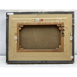 English School (19th Century): Country Church, oil on canvas unsigned 32cm x 46cm