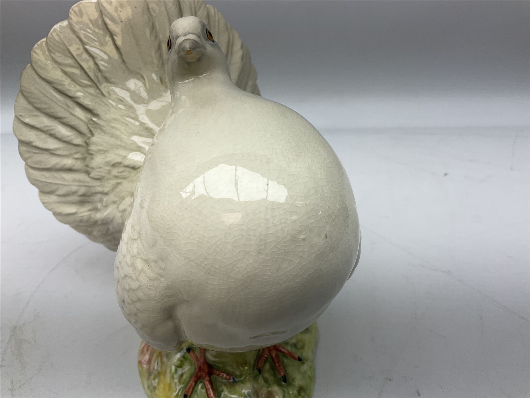 Beswick model of fan tail dove, no.1614, H15cm