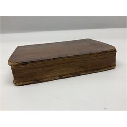 Homer's Illiad, 1554, with engraved title plate, complete book in greek text, the book has been rebound and rebacked