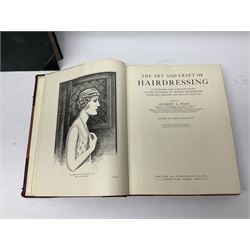 Collection of books, to include G A Foan; The Art and Craft of Hairdressing, M Verni; Modern Beauty Culture, E L Raymond; Sights and Scenes of the World and Gill & Briggs; The History of Birmingham in two vols, together with six copies of Connoisseur Magazine and three copies of The English Review 