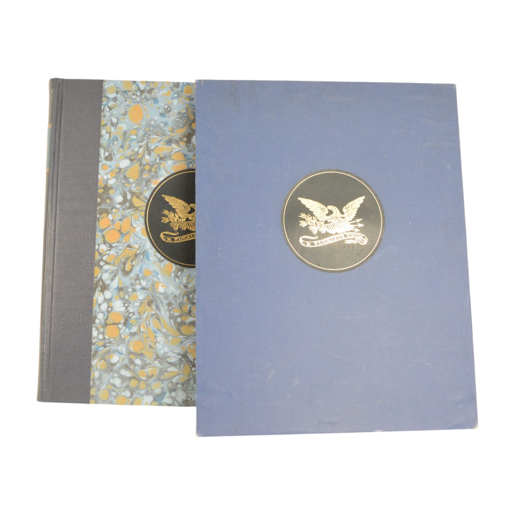 Jefferys (Thomas) The American Atlas, limited edition of 150 copies, facsimile of the first edition of 1776, goat skin bound with marbled paper, in slip cover, H56cm