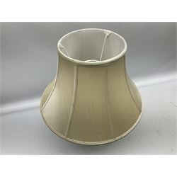 Rochamp Kashmir Kutani table lamp, with cream shade, excluding shade H32cm