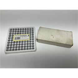 SECTION 1 FIRE-ARMS CERTIFICATE REQUIRED - Spanish Ardesa percussion vest pocket Derringer pistol, .31 cal. black powder; single shot; 6cm barrel; all brass body with white grips; no.14-13-013682-10 with Spanish certificate dated 2010 and box of one hundred balls