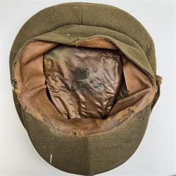 Royal Electrical and Mechanical Engineers, two caps and two officers berets, together with a spike bayonet 