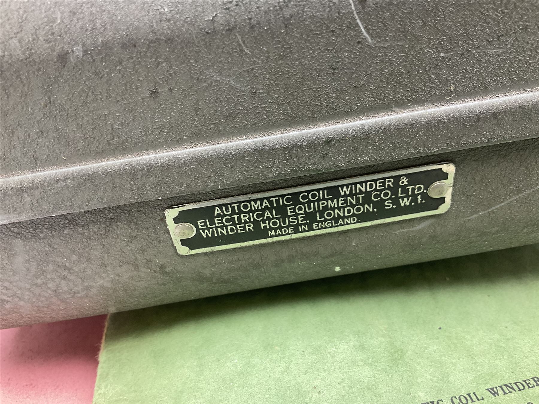 AVO valve tester, British Patent 480752 by the Automatic Coil Winder & Electrical Equipment Co Ltd, together with 16-type plug board with connecting lead, AVO wide range signal generator with original instruction manural and AVO multimeters mk2 and mk4 etc