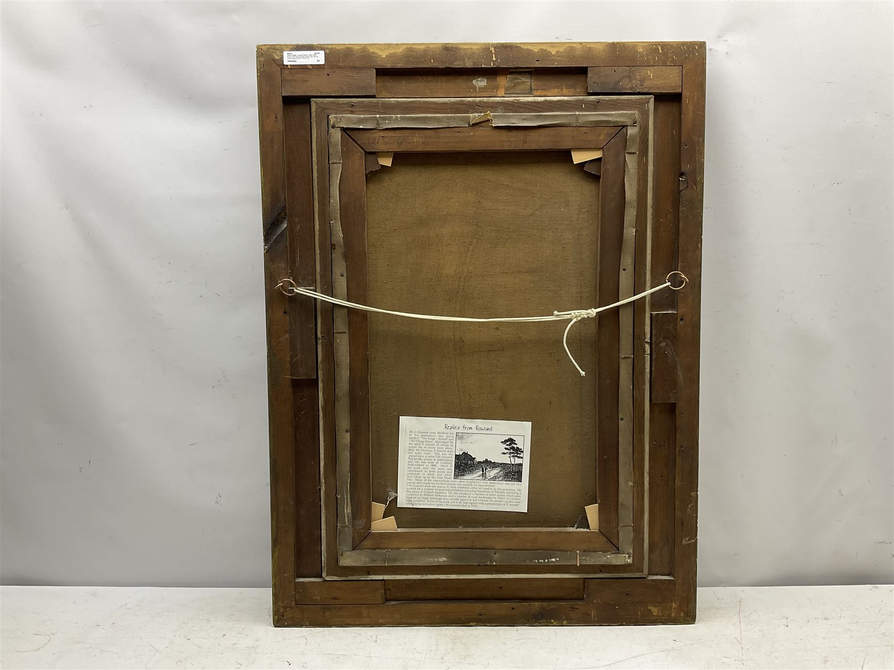 James Walter Gozzard (British 1888-1950): Autumnal Evening Street scenes, pair oils on canvas signed 60cm x 40cm (2)