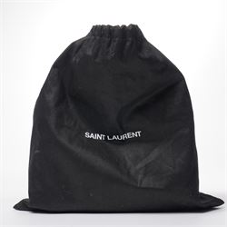 Saint Laurent - ‘Jamie 4.3’ Mini Shoulder Bag, in pale cream quilted lambskin leather, with oversized YSL Cassandre logo, gold-tone hardware and chain and leather shoulder strap, unused with original box and dust bag