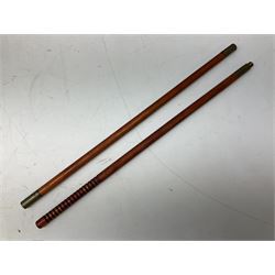 W.W. Greener 12-bore side-by-side double barrel non-ejector shotgun, with 76cm barrels, side safety, engraved lock, figured walnut stock with chequered grip and fore-end, no.33408, 120.5cm overall; in fitted canvas covered case with tools and accessories including .22 12-bore dog training device. SHOTGUN CERTIFICATE REQUIRED.