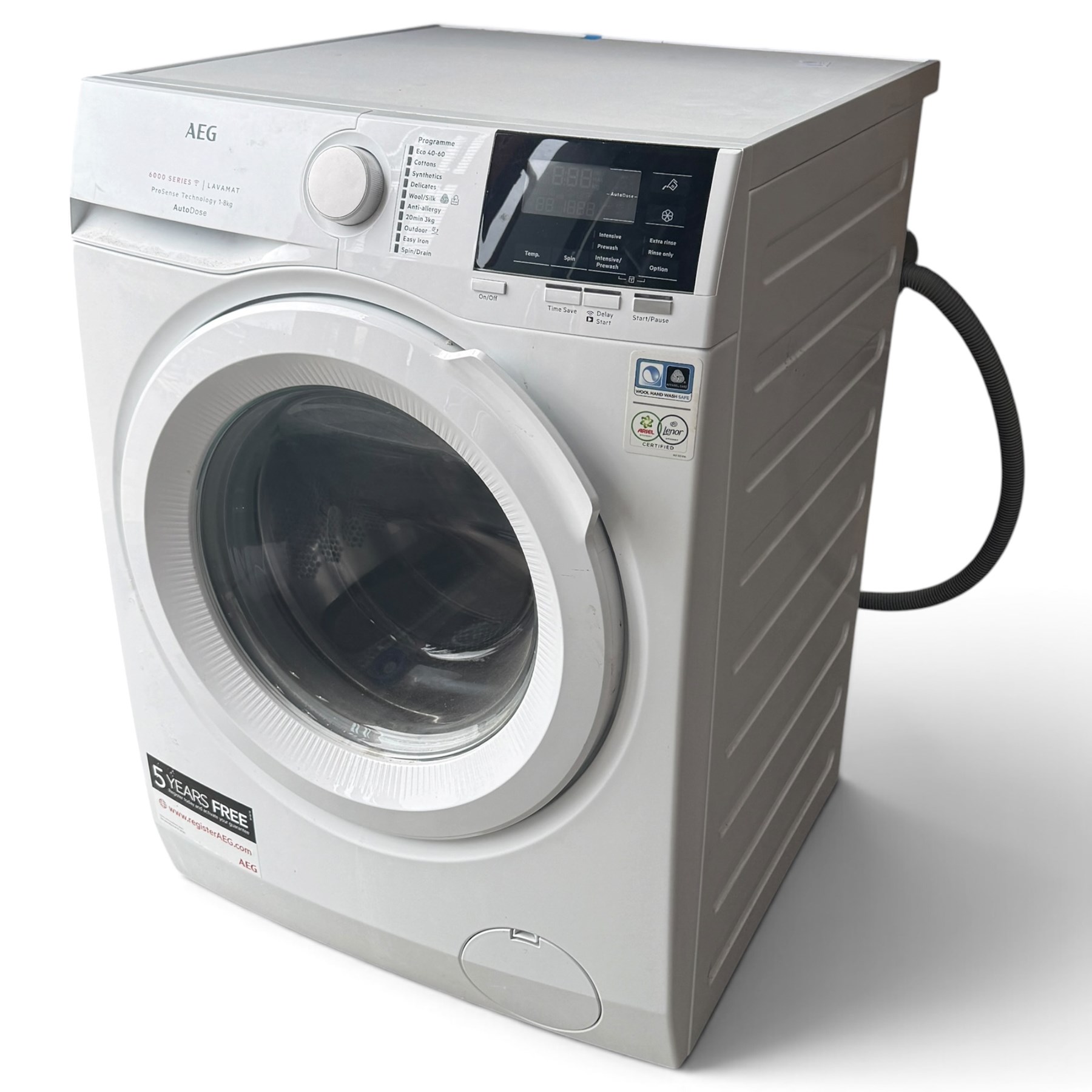 AEG - 6000 series Lavamat prosense washing machine 1-8kg