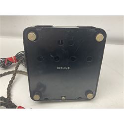 Belgique Bell Telephone by MFG Company with rotary dial and gilt decoration