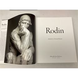 Fourteen assorted photography and art reference books, to include Edvard Munch, Rodin, Brett Weston, Ansel Adams, etc