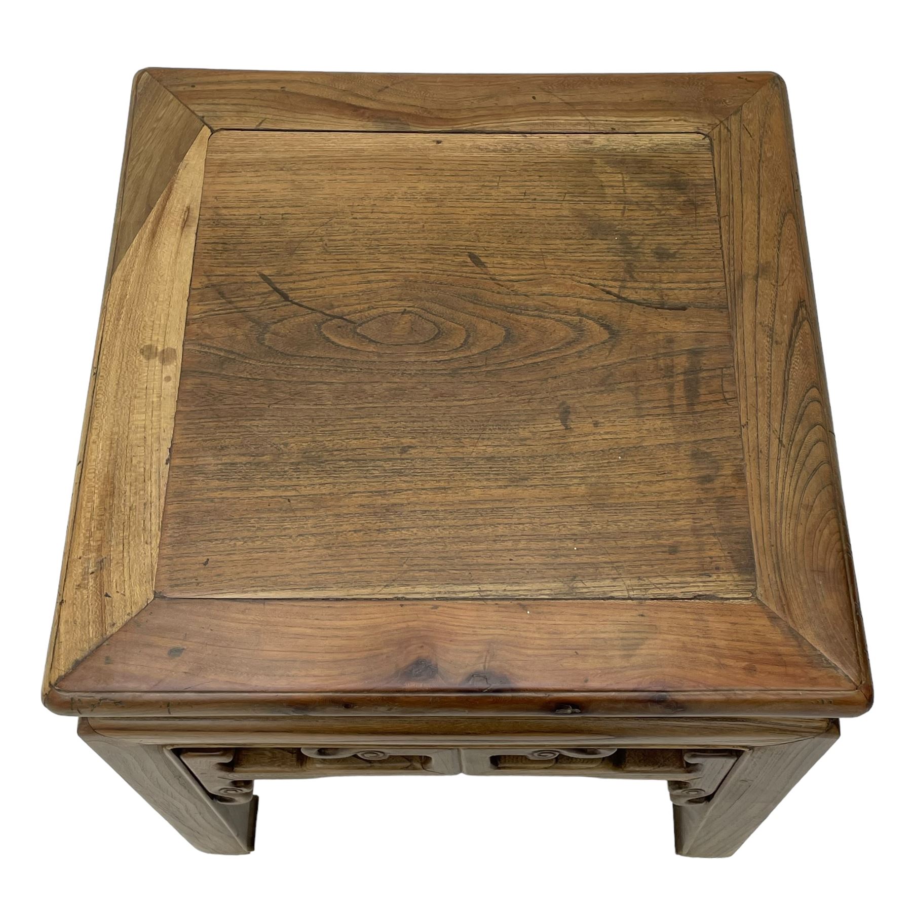 Walnut Side Table From Shanxi - Early 20thC Walnut Side Table From Shanxi - Early 20thC