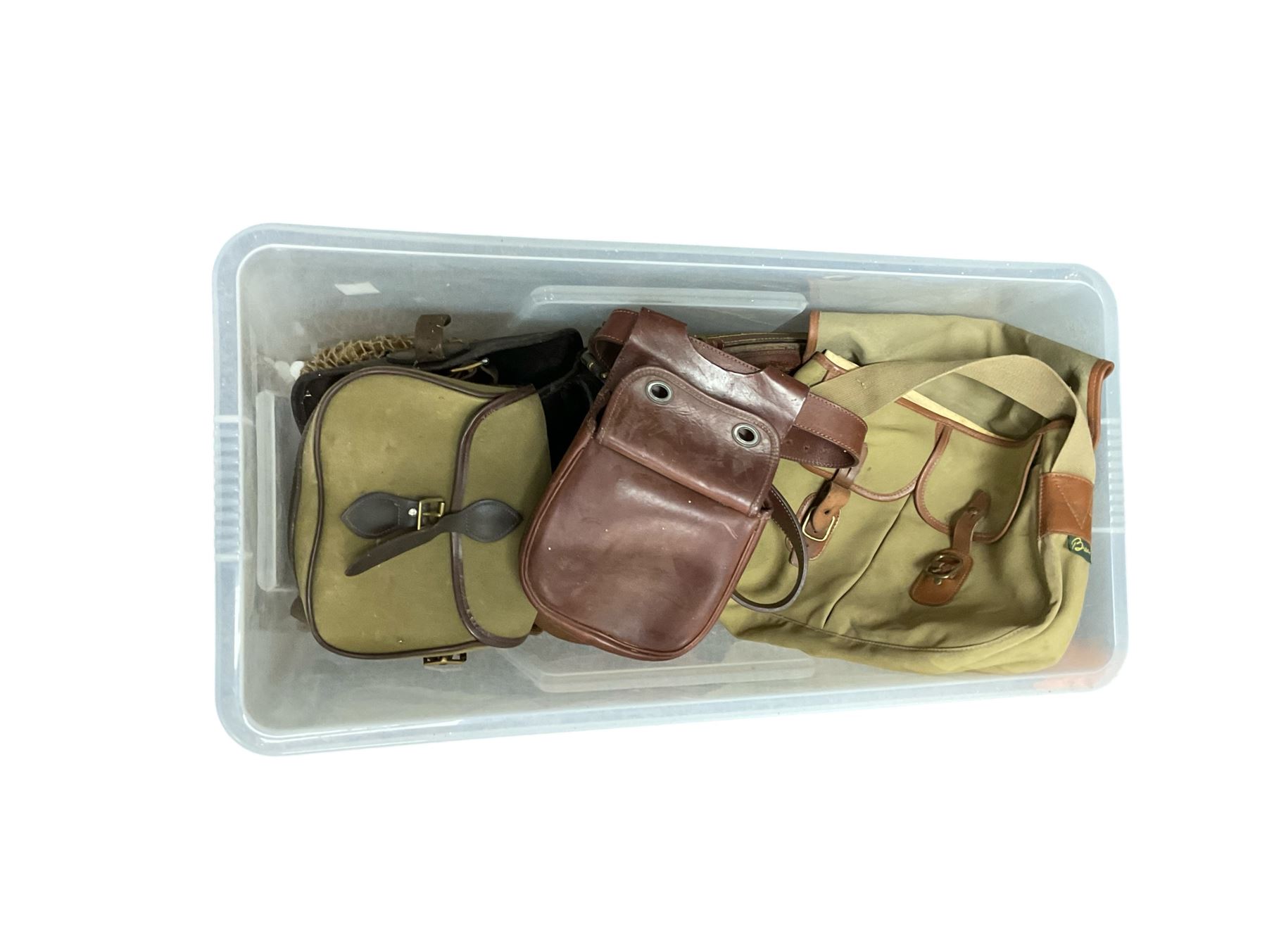 Collection of cartridge bags of various sizes