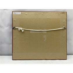 Thomas Charles Leeson Rowbotham (British 1823-1875): 'Lake Bolsena', gouache and watercolour signed 12.5cm x 19cm