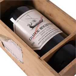 Chateau Betchevelle, 1988, Saint Julien, double magnum, 12.5% 3000ml 