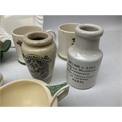 Quantity of glass and ceramics to include Wedgwood 'Mirabelle' patterned plates, Wedgwood tea wares glassware etc