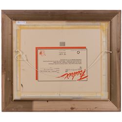 Barry Peckham (British 1945-): 'The Rising Tide - Staithes', oil on canvas board signed and dated 2002, titled verso 40cm x 50cm