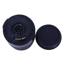 Canon EOS 30V Date 35mm film SLR camera body, serial no. 2189001422, with a Canon Ultrasonic EF 28-105mm f/4-5.6 USM lens, both boxed