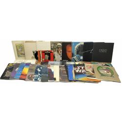 Collection of mainly rock and pop vinyl records, to include Elton John, Pink Floyd, Genesis, Fleetwood Mac, Eagles, Bob Dylan etc