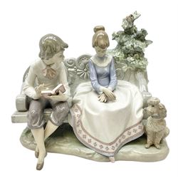 Lladro figure, Poetry of Love, modelled 