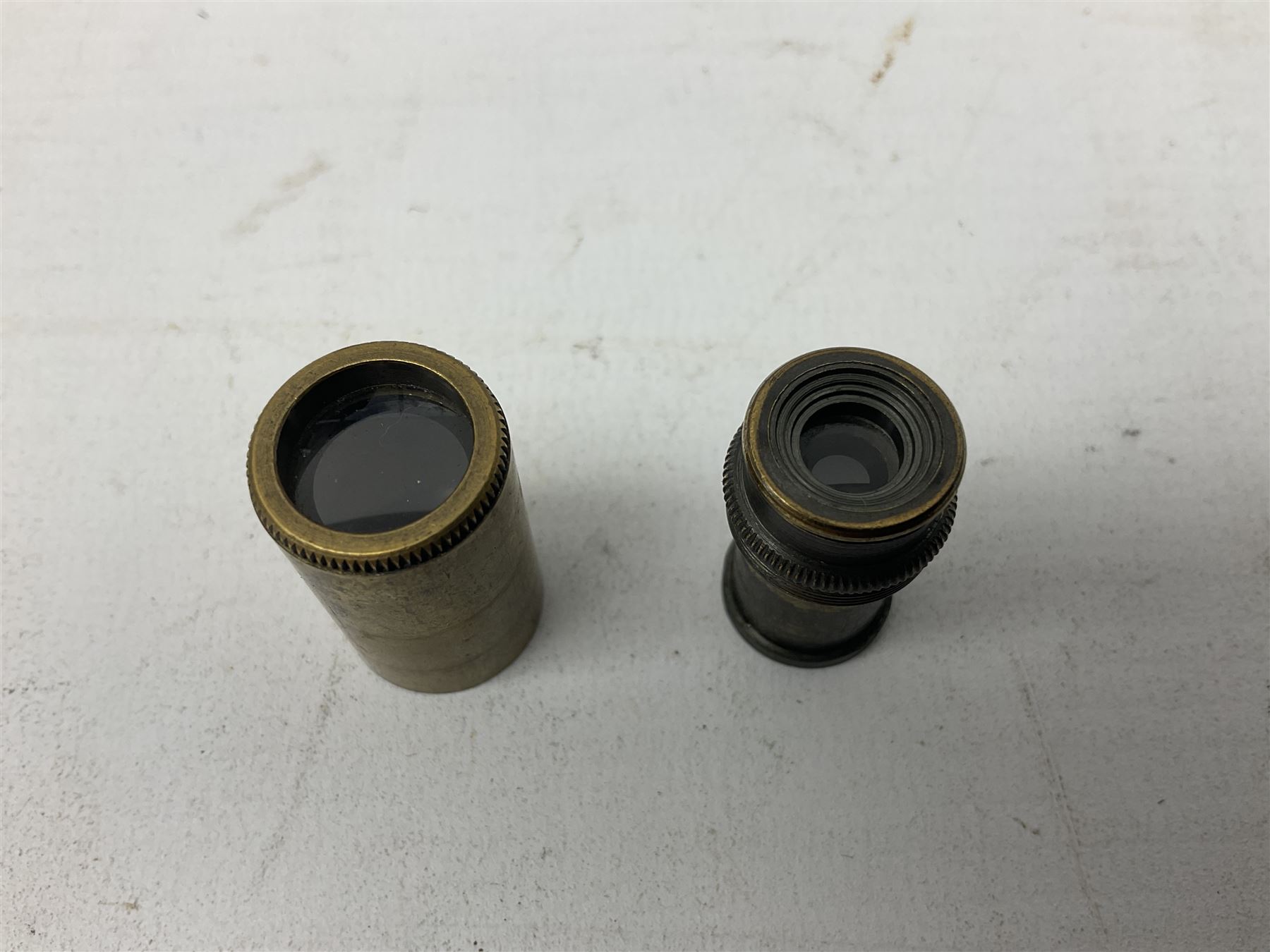 Military interest - Pair of SOE wire cutters by H Brindley; Needle dagger with triform blade 15.5cm; Iron key with secret message compartment; ‘Pill box’ telescope; Wire cutters; Field Engineering and Mine Warware pamphlet No. 7, Booby Traps (6)