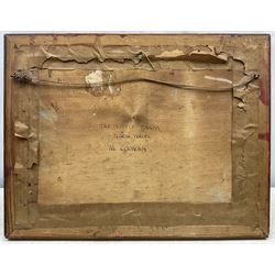 M Coonan (Northern British fl.1910-1925): 'The Little Farm - North Wales', oil on board signed, titled verso 23cm x 34cm