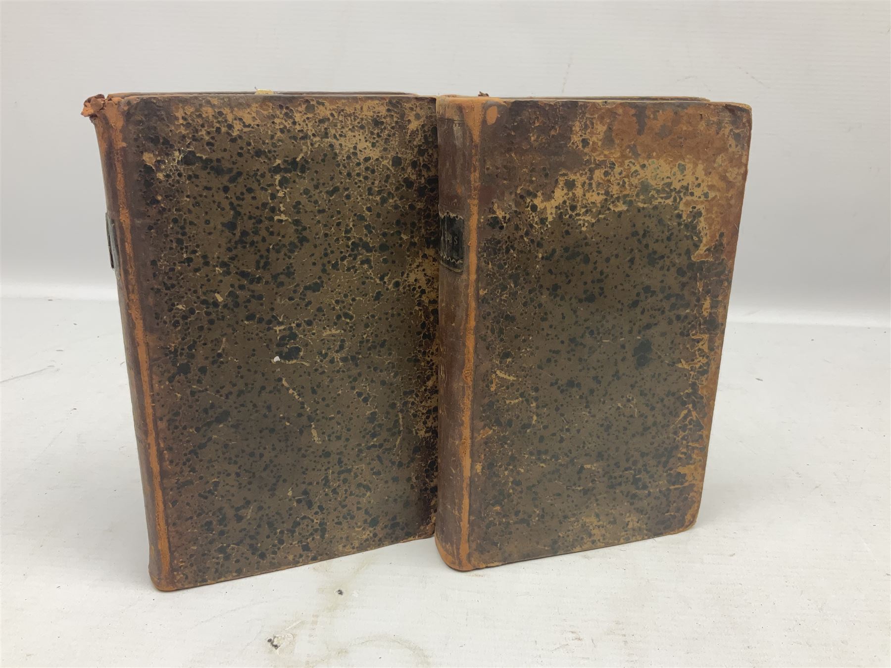  Coelebs; In Search of a Wife, fifth edition in two leather bound volumes London 1809, together with Tome Troisieme; Histoire De Gils Blas De Santillane, two leather bound volumes Paris 1831 and Dramatic Miscellanies one leather bound volume London 