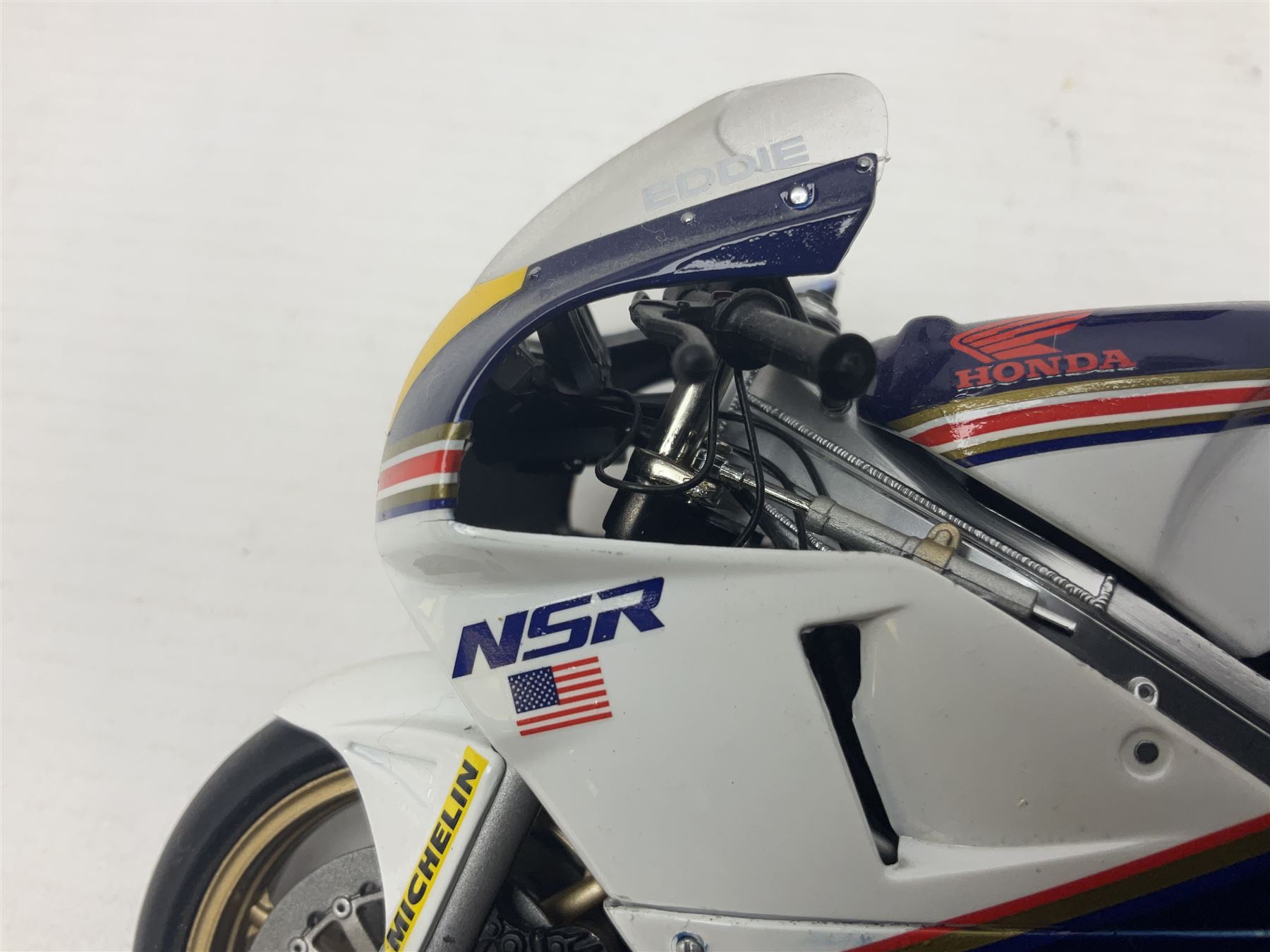 Minichamps Classic Bike Series 1:12 scale die-cast model - Honda NSR500 Eddie Lawson GP1989; boxed