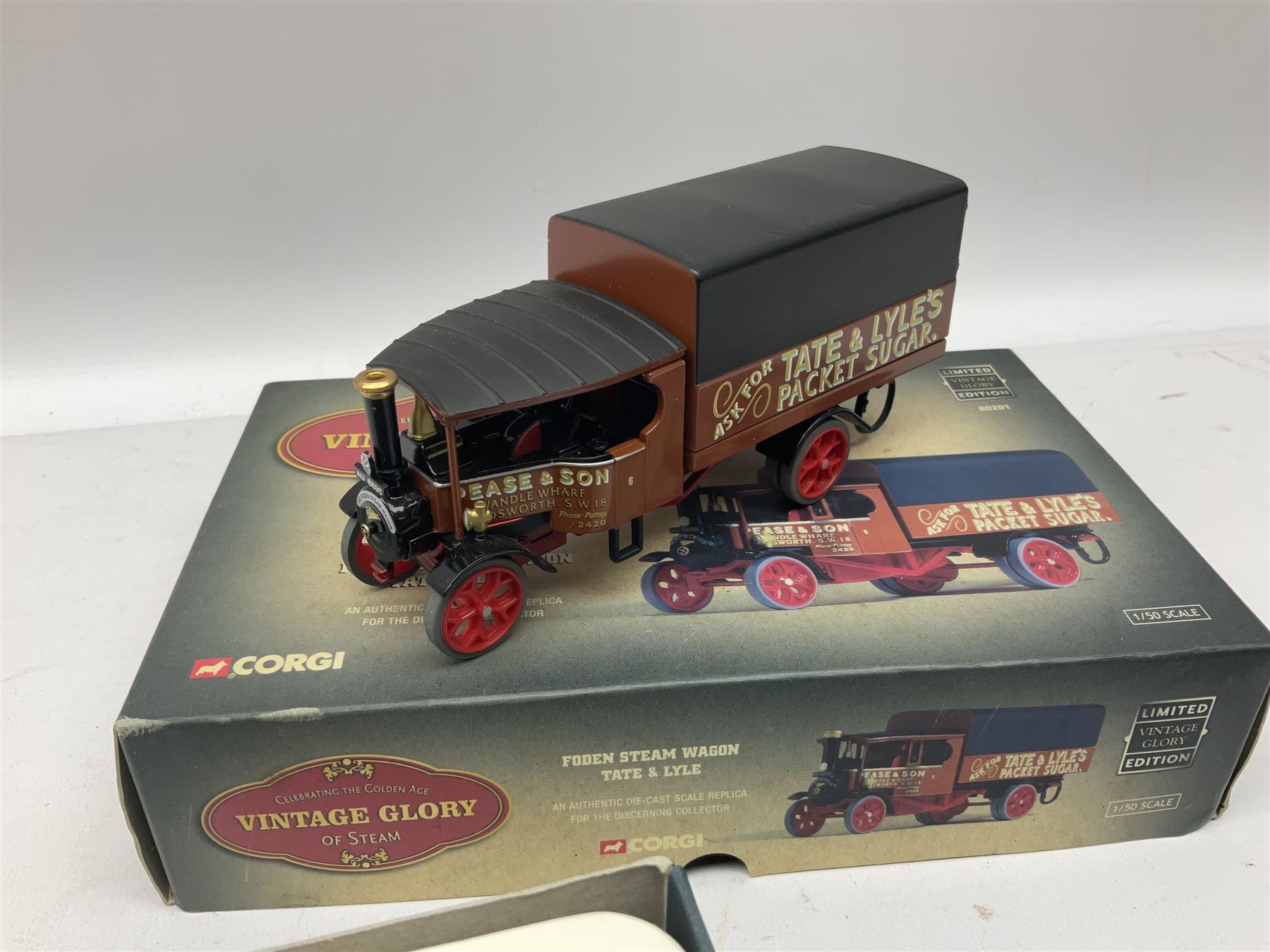 Four boxed Corgi ‘Vintage Glory of Steam’ die-cast models, comprising Fowler B6 Road Locomotive, Foden Steam Wagon, Sentinel Platform Wagon and Foden Dropside Wagon