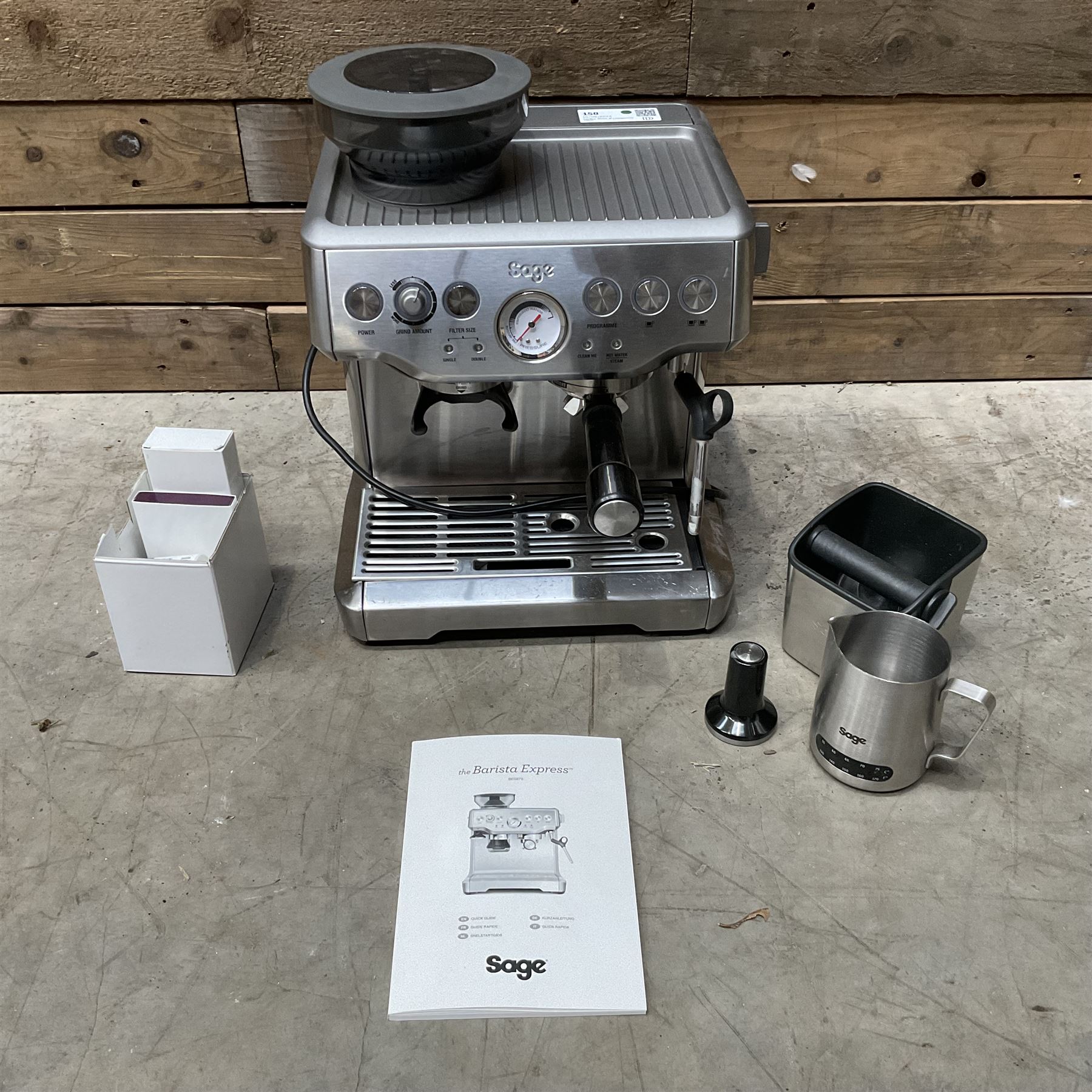 Sage Espresso machine BES870UK bean to cup coffee machine