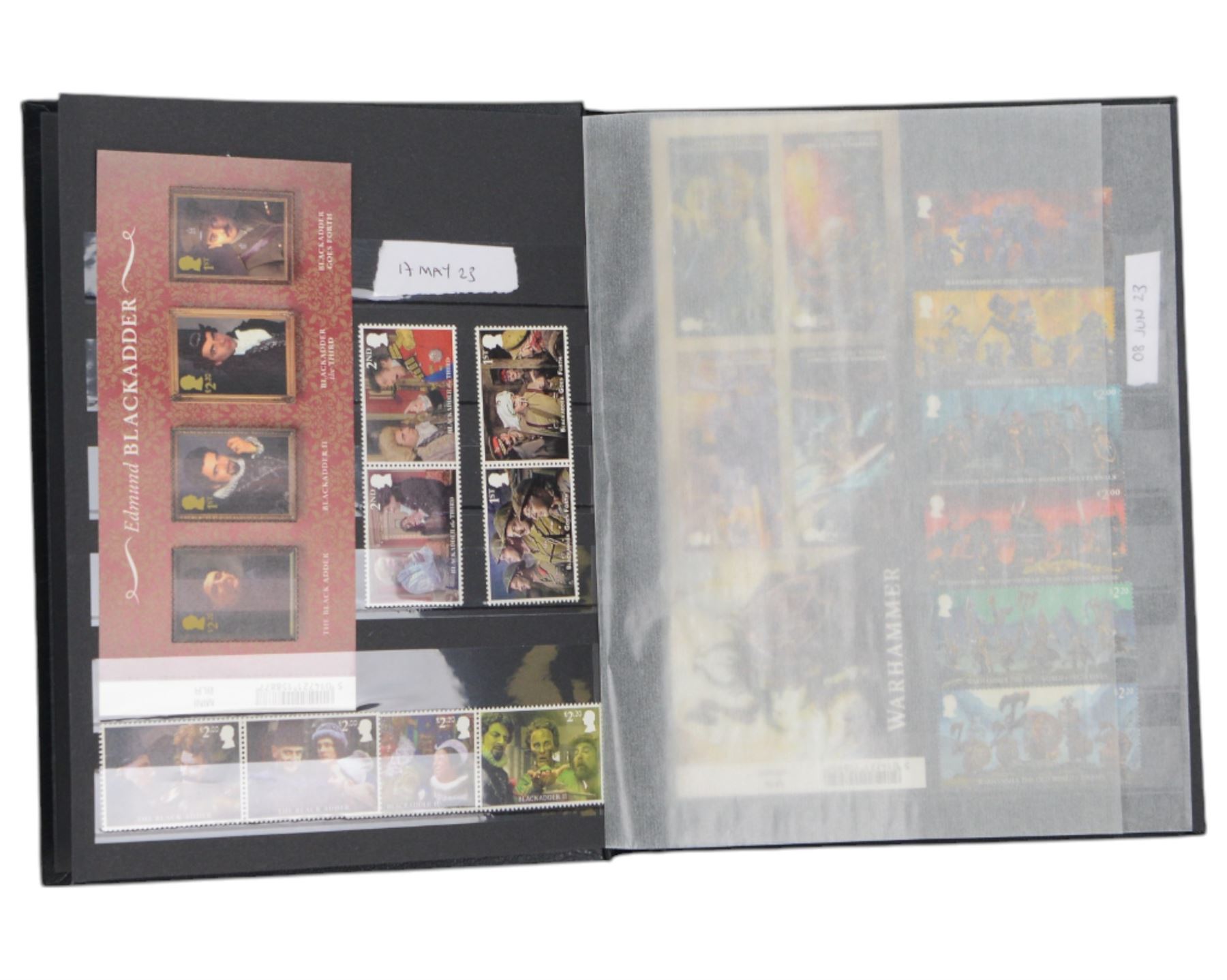 Queen Elizabeth II mint decimal stamps, mostly in presentation packs, face value of usable postage approximately 300 GBP