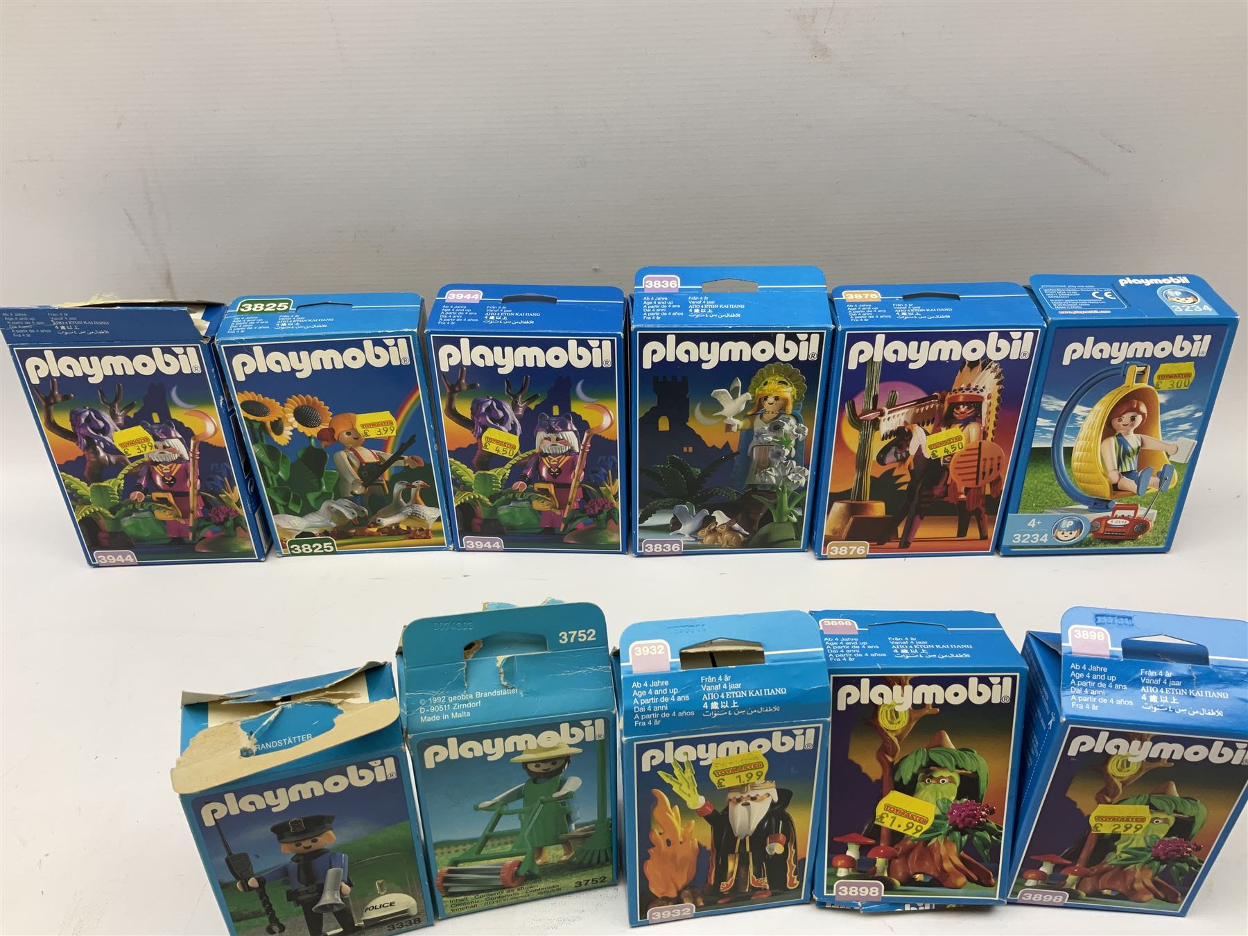 Playmobil - thirteen boxed figures including two Sports Action in unopened boxes; and a large quantity of unboxed figures and accessories