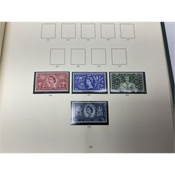 Mostly Queen Elizabeth II Great Britain and Isle of Man stamps including mint examples, housed in various albums, stockbooks and loose, in one box