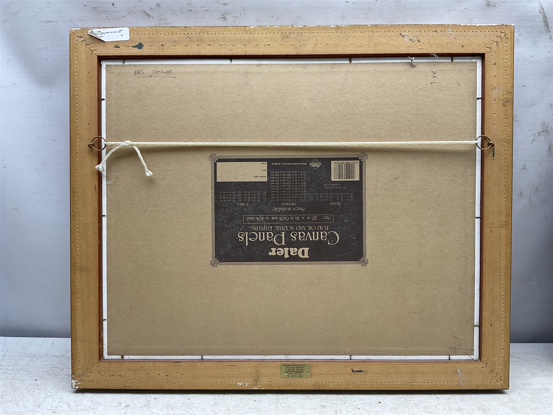 Lewis Creighton (British 1918-1996): Sheep in the Heather, oil on board signed 39cm x 50cm