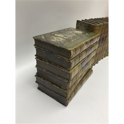 Sir Walter Scott; 15 volume set of the Waverley novels, published in Edinburgh in 1821