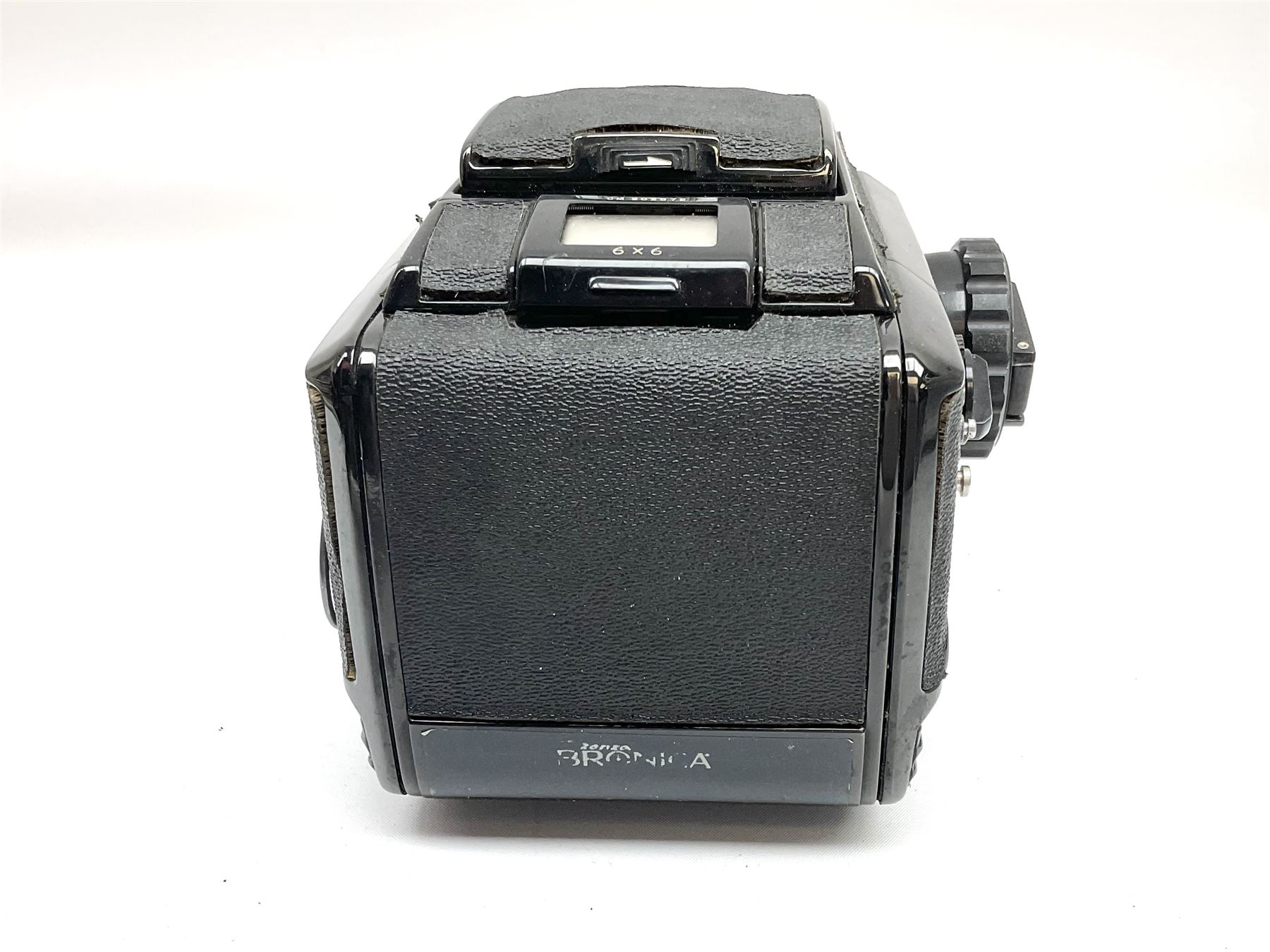 Zenza Bronica S2A medium format camera body, with Zenza Bronica Zenzanon MC '1:2.4 f-80mm' lens, together with Nippon Kogaku Nikkor-P '1:4 f-200mm' lens, Nikkor D.C '1:4 f-40mm' lens, two film backs and other camera equipment, housed in a hard flight case