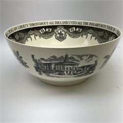 Large Wedgwood The Philadelphia bowl, designed for Bailey, Banks & Biddle Company, D31cm