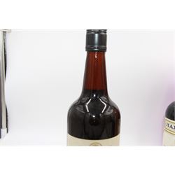 Mixed alcohol, comprising, three bottles of Harveys Bristol Cream Sherry, Harveys Bristol Milk Sherry, Croft very old pale cream sherry and Taylor's Trident port, various contents and proof  (6)