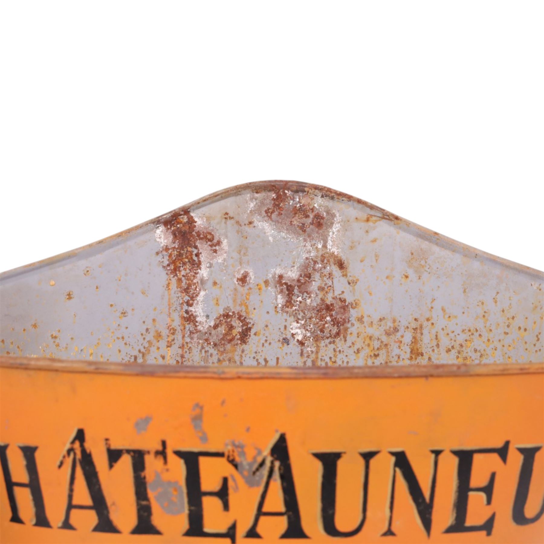 Grape hopper with leather straps, with 
